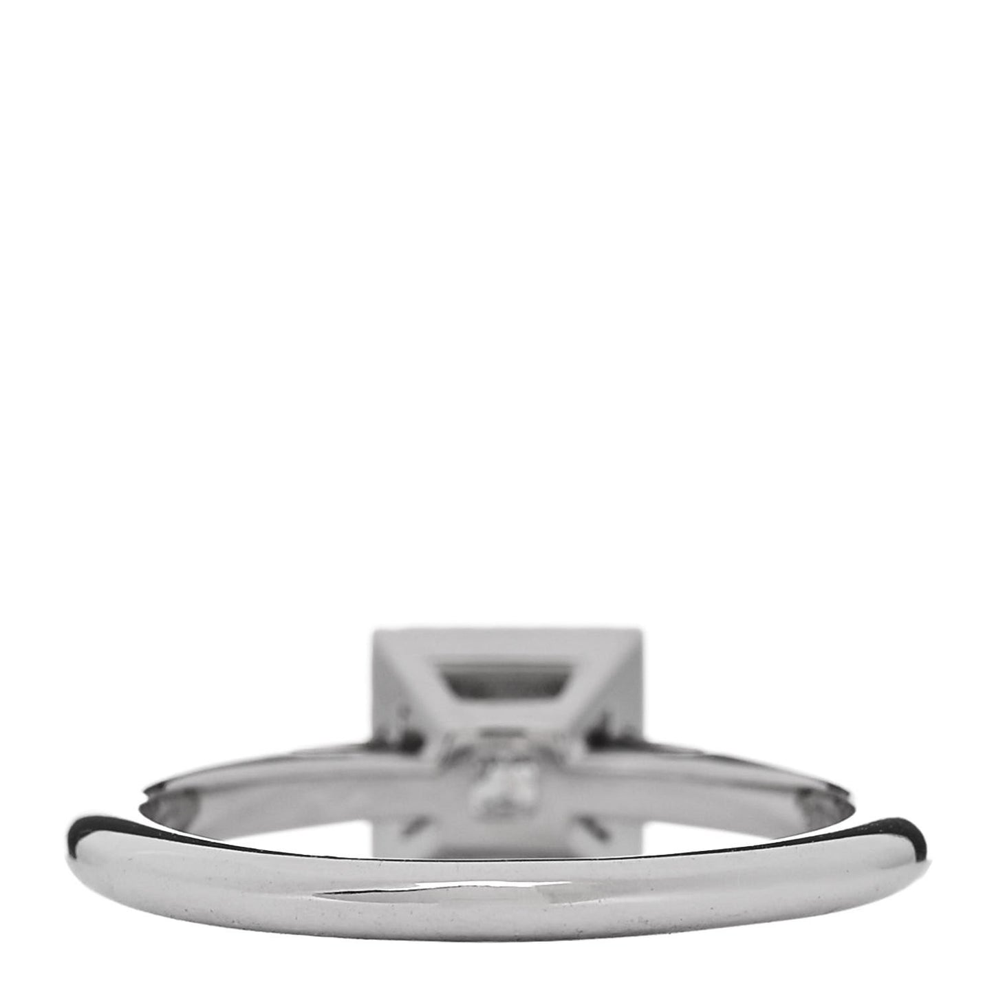 Platinum Diamond .15ct Soleste Princess Cut Engagement Ring 51 5.75