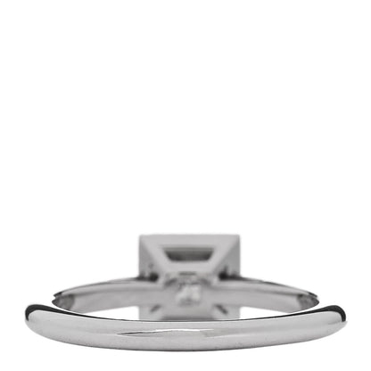 Tiffany Platinum Diamond .15ct Soleste Princess Cut Engagement Ring 51 5.75 4 of 6