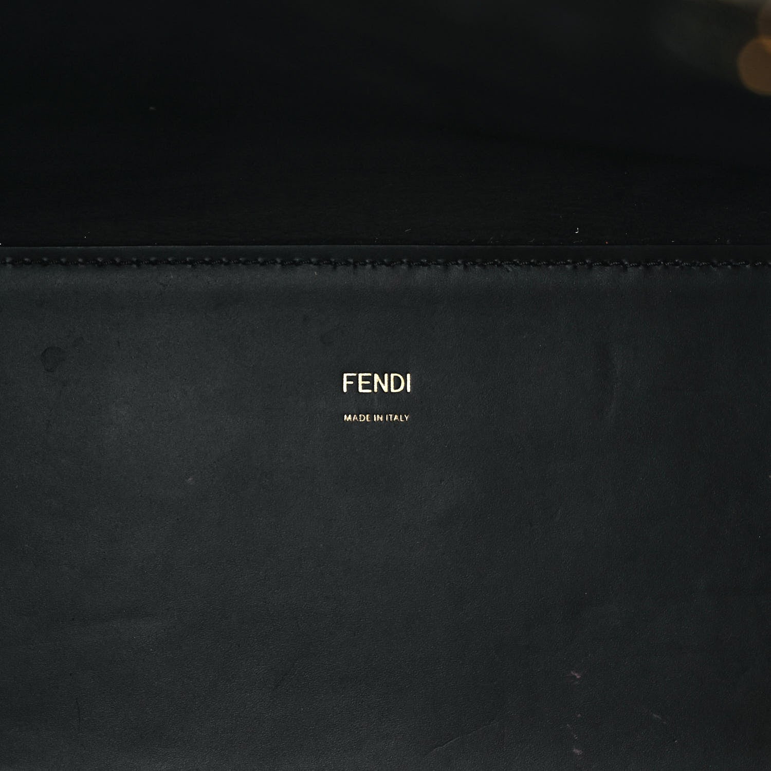 Fendi Vitello King Plexiglass Medium Fendi Sunshine Shopper Tote Black 6 of 8