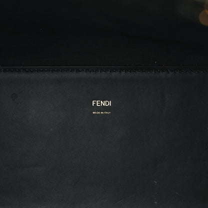 Fendi Vitello King Plexiglass Medium Fendi Sunshine Shopper Tote Black 6 of 8