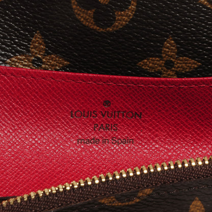 Louis Vuitton Monogram Emilie Wallet Red 6 of 8