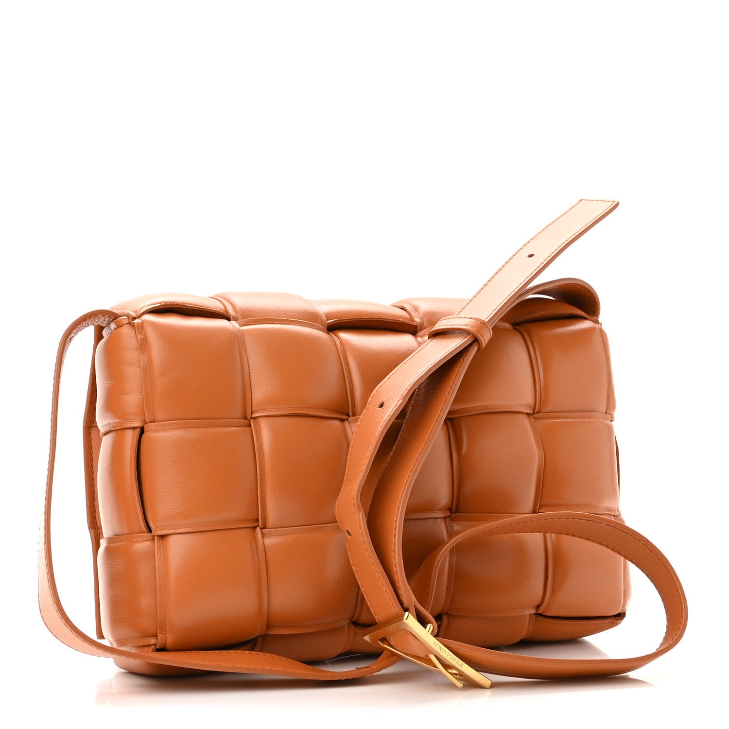 Bottega Veneta Nappa Maxi Intreccio Padded Cassette Crossbody Bag Clay 3 of 9
