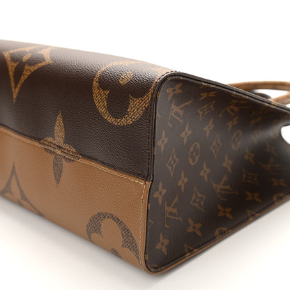 Louis Vuitton Reverse Monogram Giant Onthego MM 9 of 10