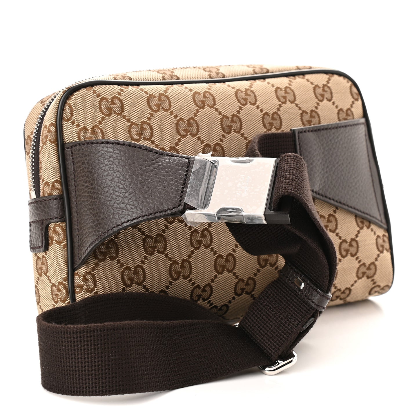 Monogram Belt Bag Dark Brown