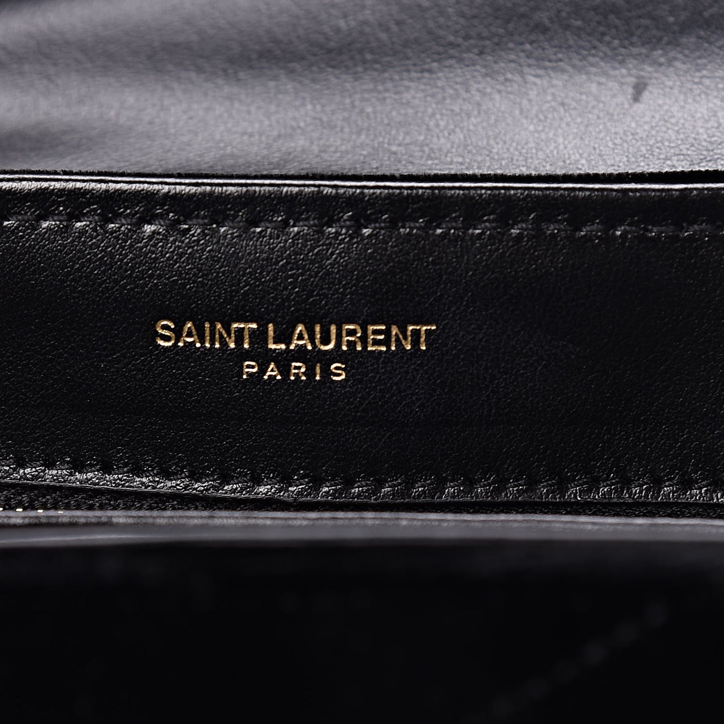 Velvet Y Quilted Monogram Toy Loulou Chain Satchel French Black