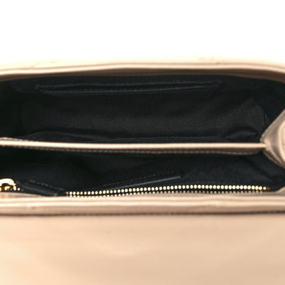 Saint Laurent Calfskin Y Quilted Monogram Toy Loulou Crossbody Bag Dark Beige 7 of 10