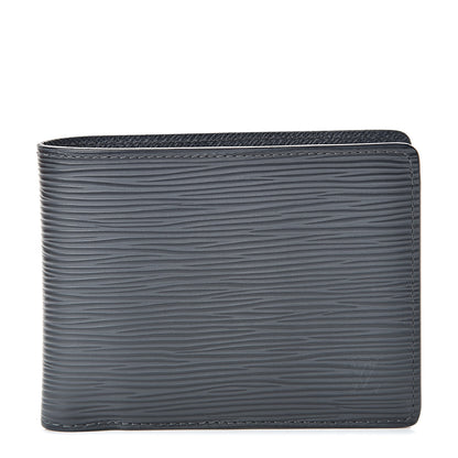 Louis Vuitton Epi Multiple Wallet Blue Nuit 1 of 7