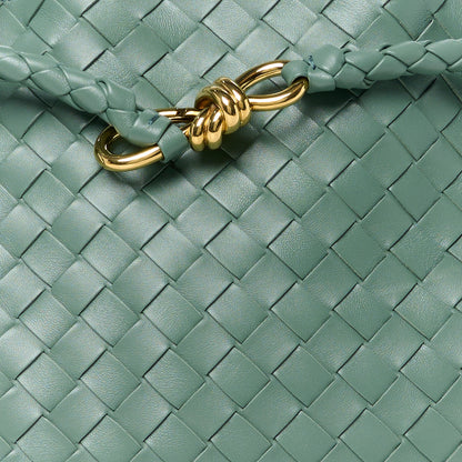 Bottega Veneta Nappa Intrecciato Medium Andiamo Shoulder Bag Aloe 8 of 11