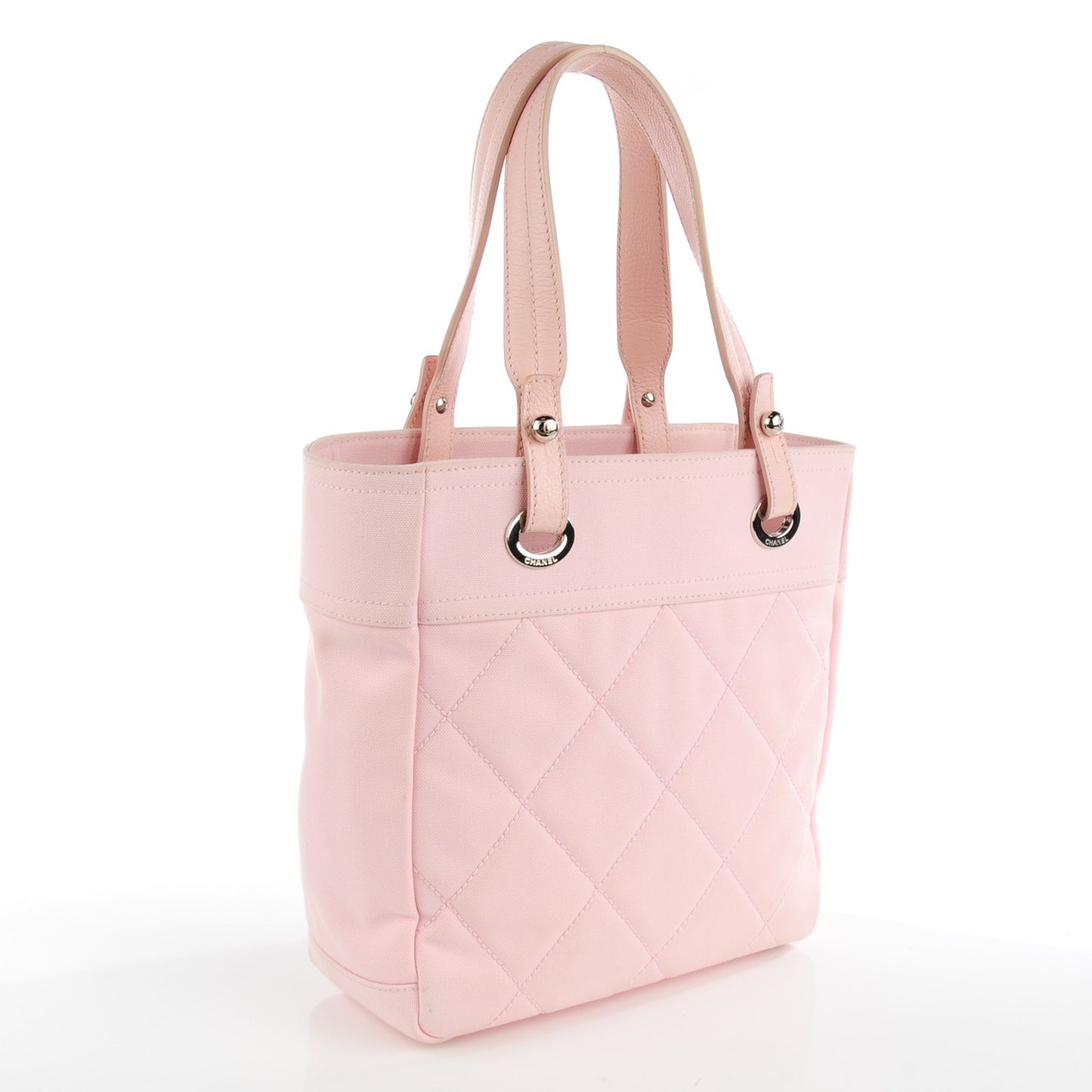 Canvas Paris Biarritz Small Tote Pink