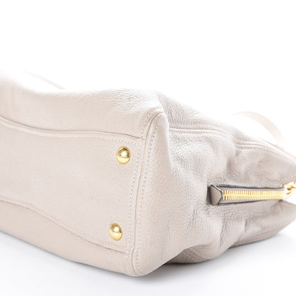 Miu Miu Vitello Daino Tote Pomice 8 of 10