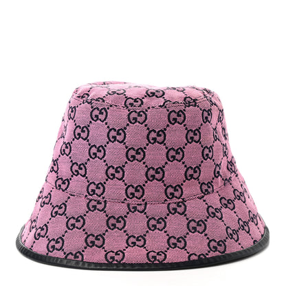 Gucci Canvas GG Monogram Bucket Hat XS Pink 4 of 9