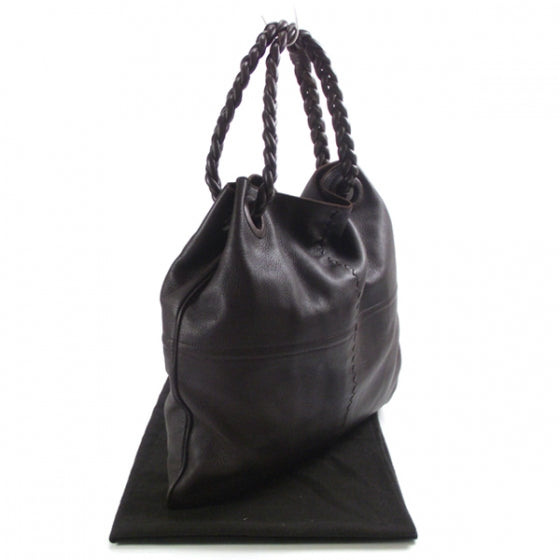 Bottega Veneta Woven Leather Julie Ebano 3 of 11
