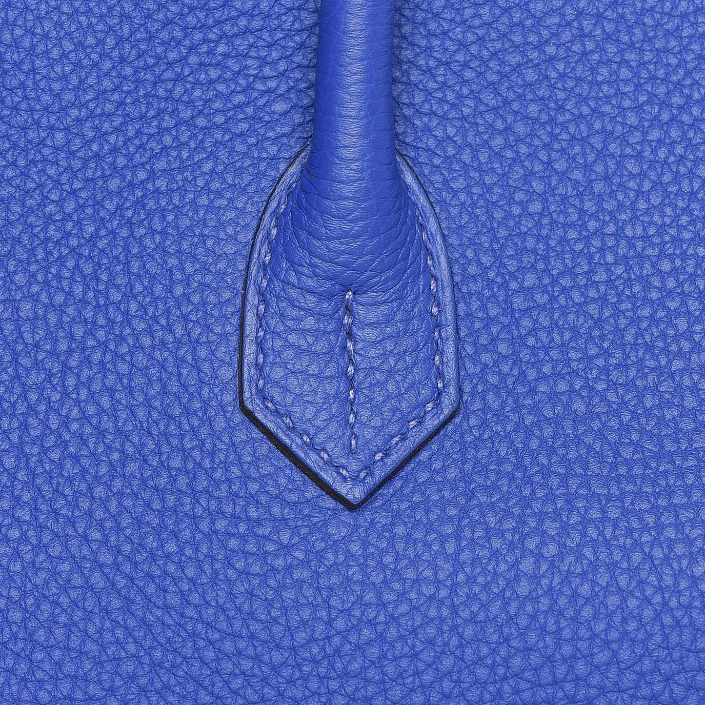 Togo Birkin 35 Bleu Electrique