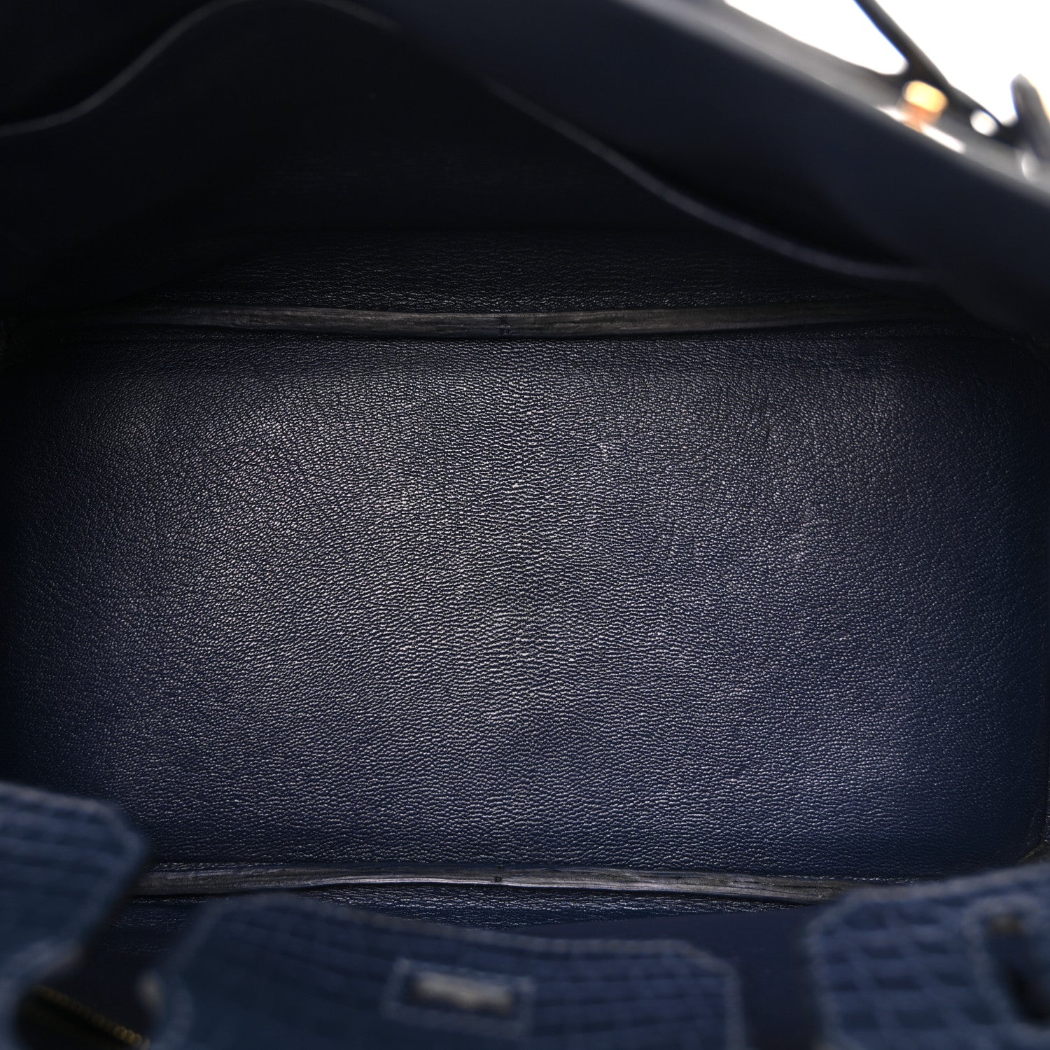 Hermes Matte Niloticus Crocodile Birkin 30 Bleu Indigo 5 of 11