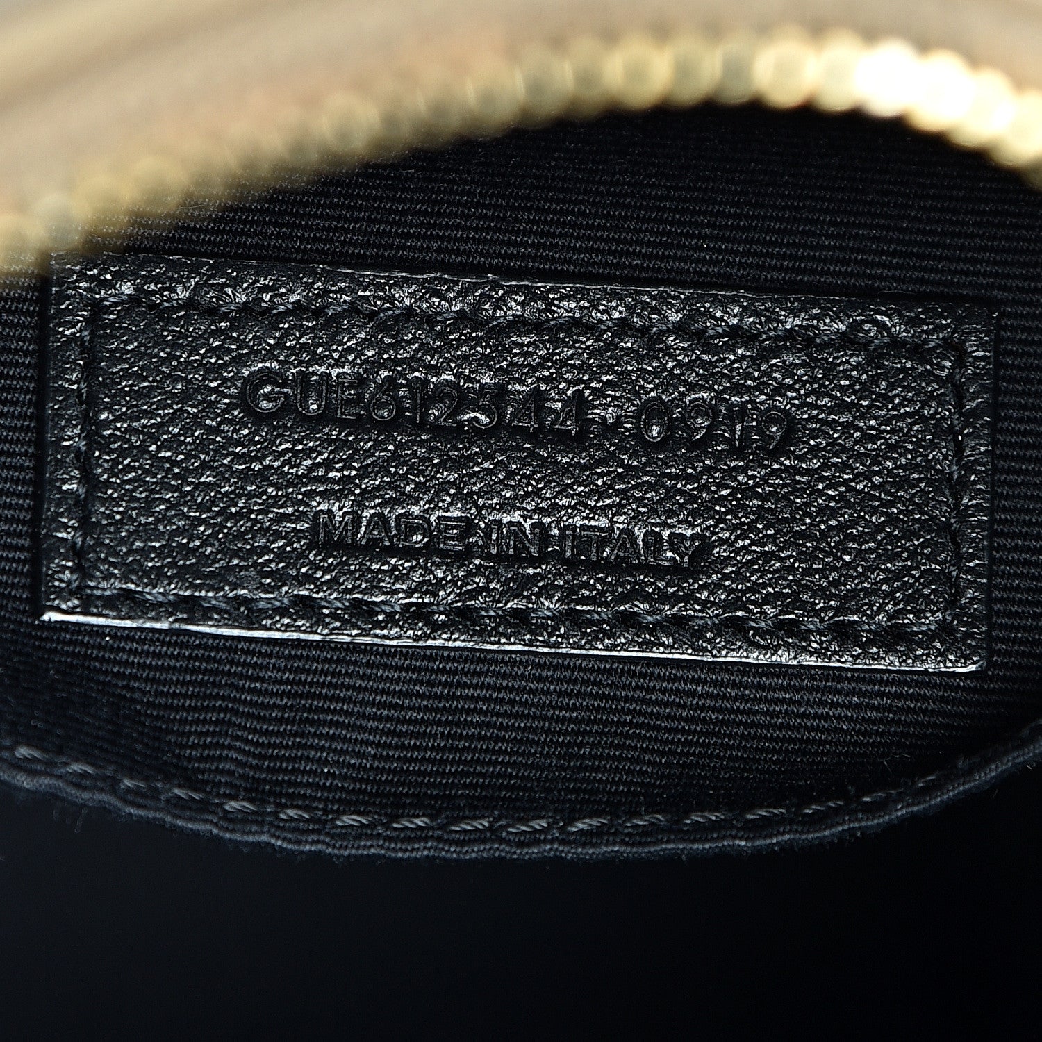 Saint Laurent Calfskin Matelasse Monogram Lou Camera Bag Dark Latte 6 of 10