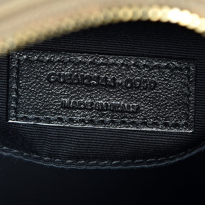 Saint Laurent Calfskin Matelasse Monogram Lou Camera Bag Dark Latte 6 of 10