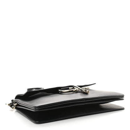 Chloe Suede Calfskin Medium Faye Shoulder Bag Black 4 of 10