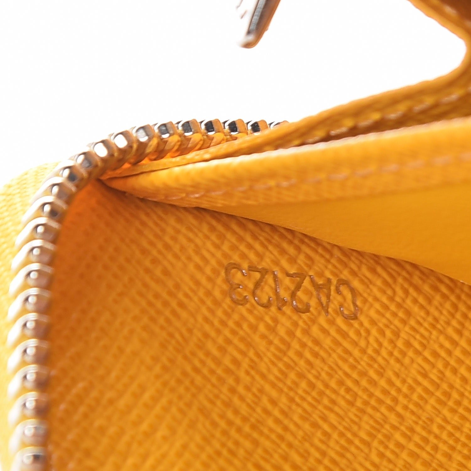 Louis Vuitton Epi Zippy Wallet Citron 7 of 7