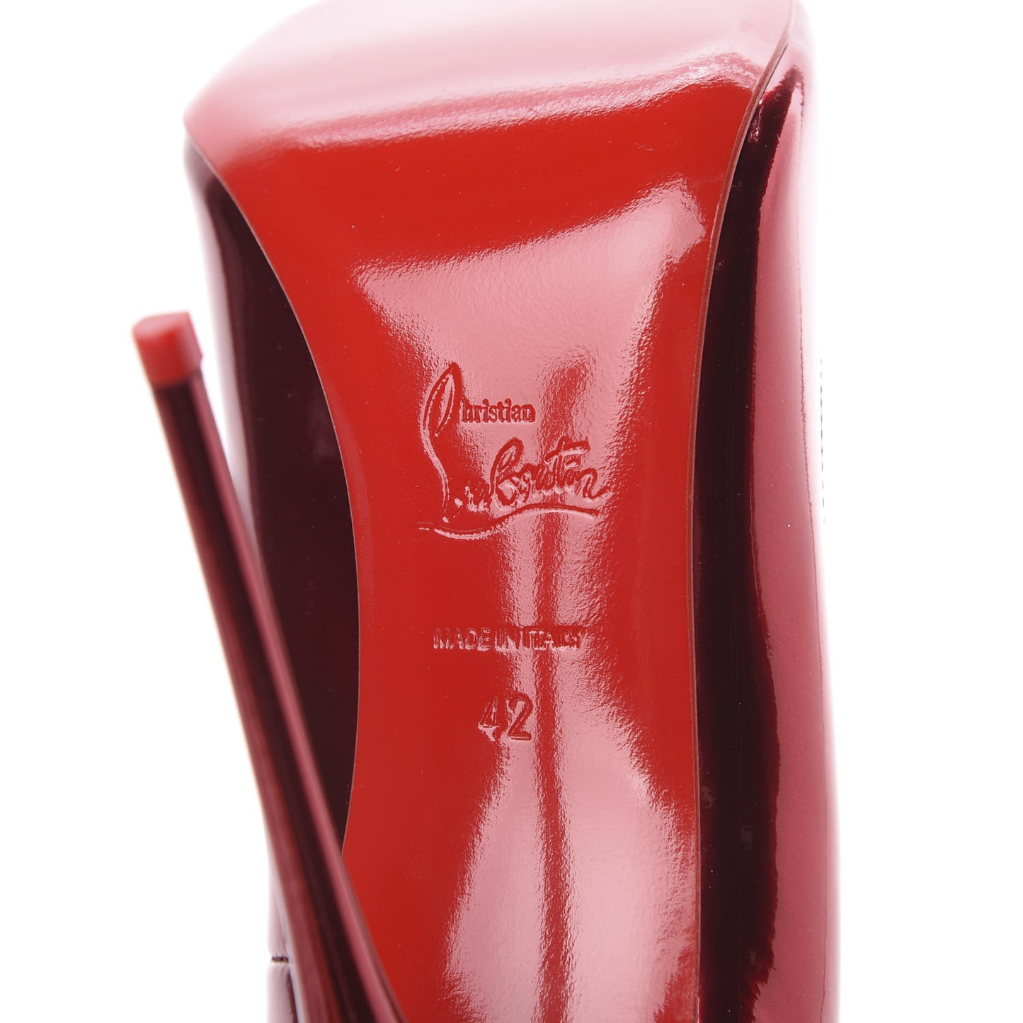 Metallic Patent So Kate 120 Pumps 42 Loubi