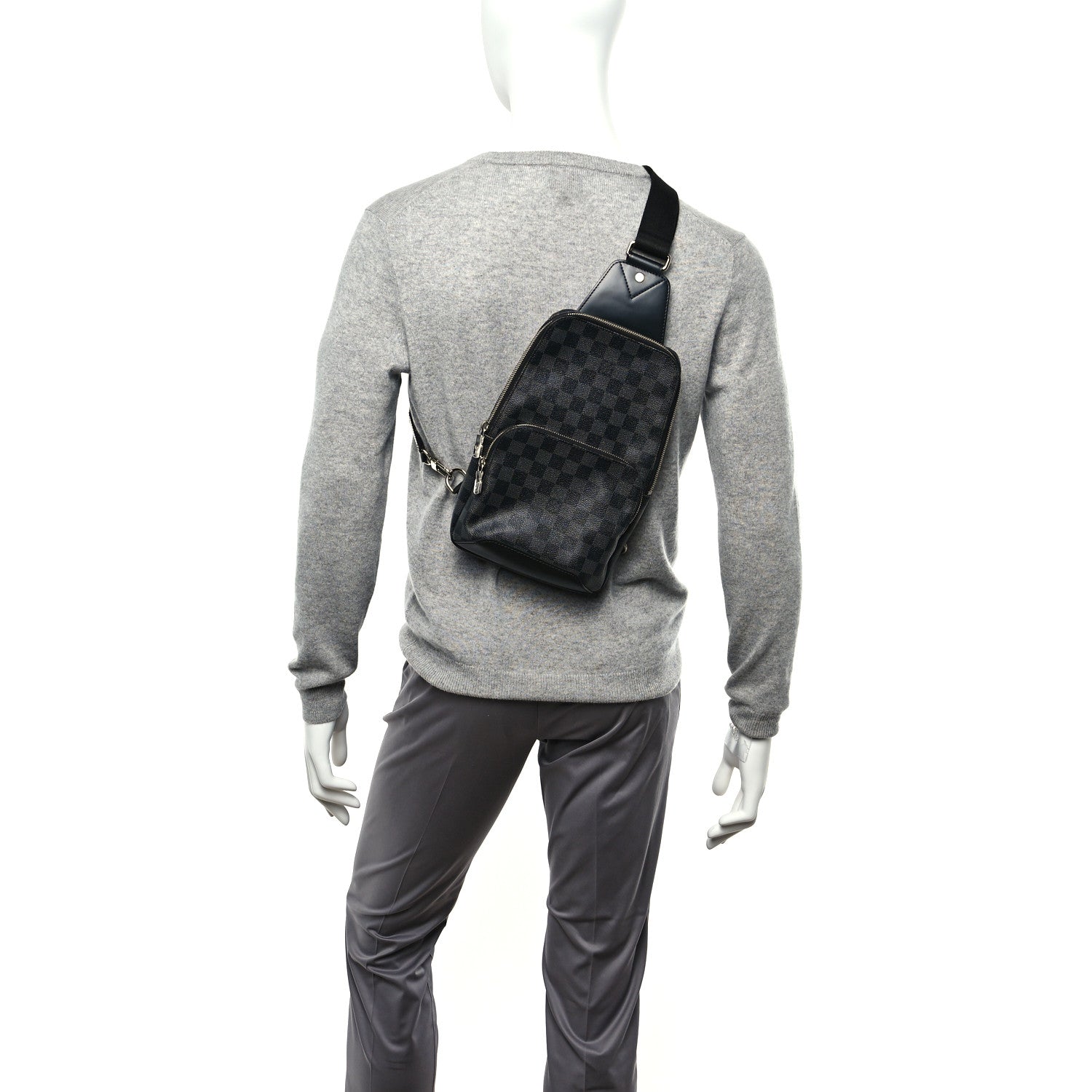 Louis Vuitton Damier Graphite Avenue Sling Backpack 2 of 9