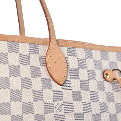 Louis Vuitton Damier Azur Neo Neverfull GM Rose Ballerine 13 of 21