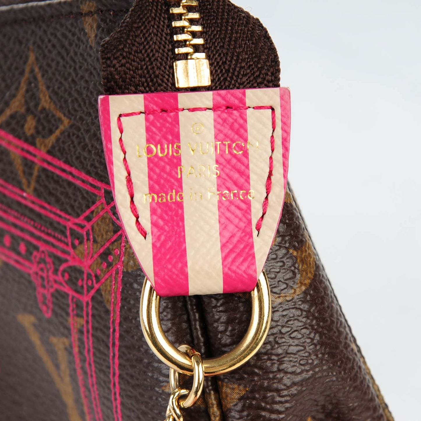 Monogram 2014 Christmas Animation Mini Pochette Accessories