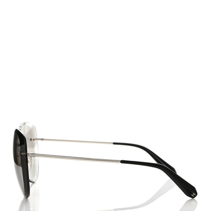 Chanel Metal Pilot Sunglasses 4239 Silver 3 of 6