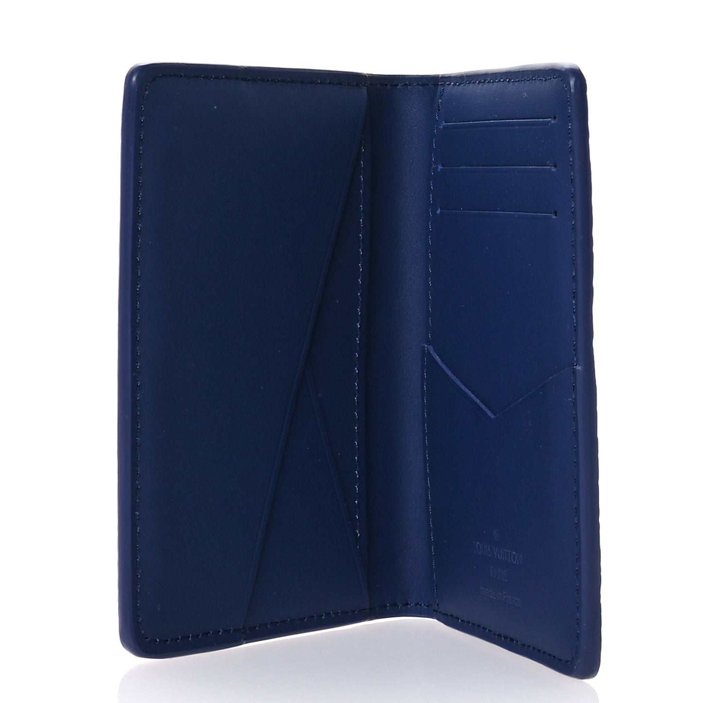 Taurillon Monogram Pocket Organizer Blue