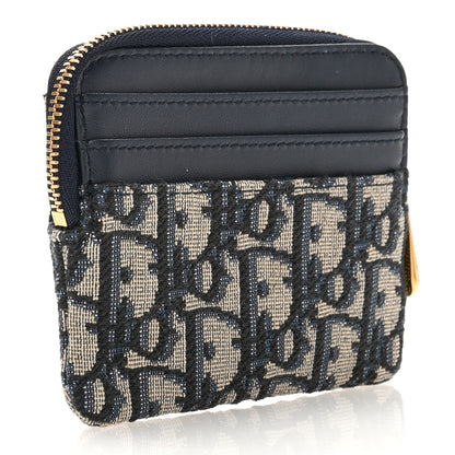 Christian Dior Oblique 30 Montaigne Lavender Wallet Blue 3 of 7