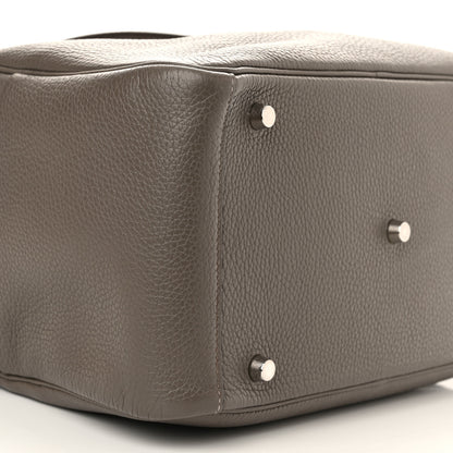 Hermes Taurillon Clemence Lindy 30 Etain 9 of 14