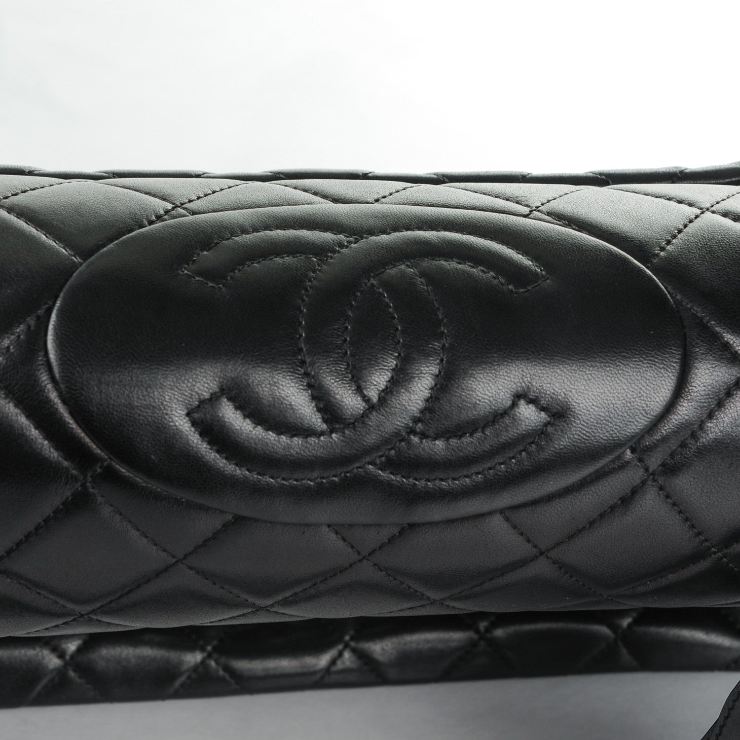 Chanel Lambskin Quilted Large Antik Boy Flap Black 10 of 10