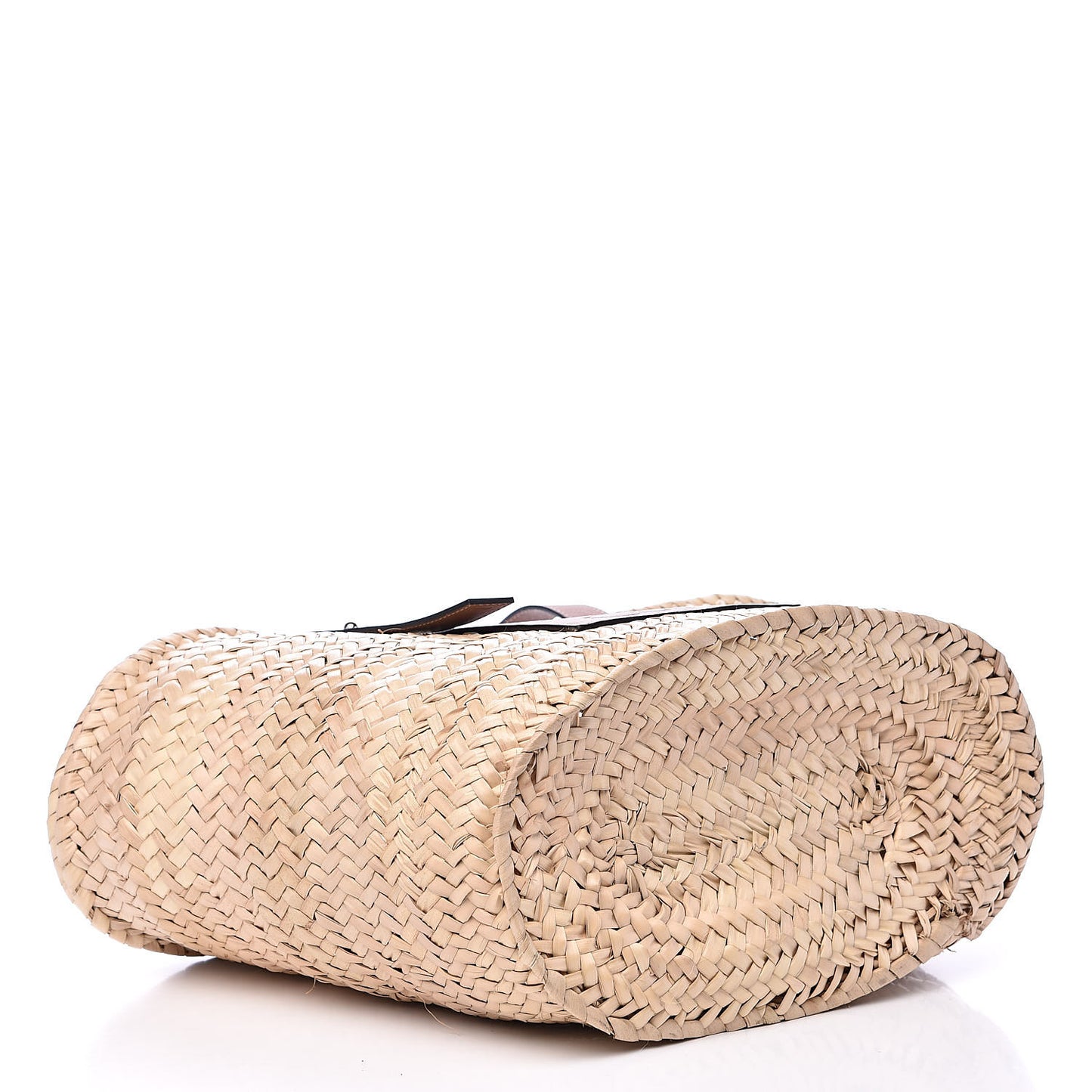 Raffia Basket Tote Natural Tan