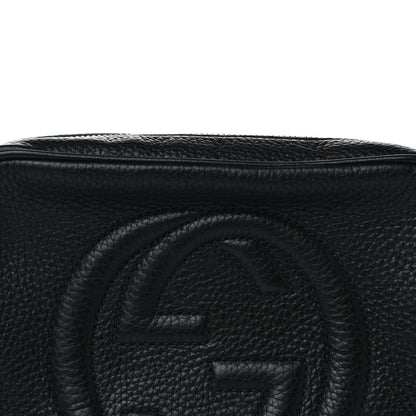 Gucci Pebbled Calfskin Small Soho Disco Bag Black 14 of 16