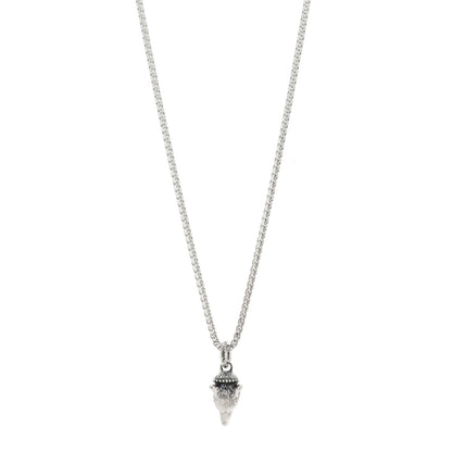 Gucci Sterling Silver Anger Forest Wolf Head Necklace 1 of 7