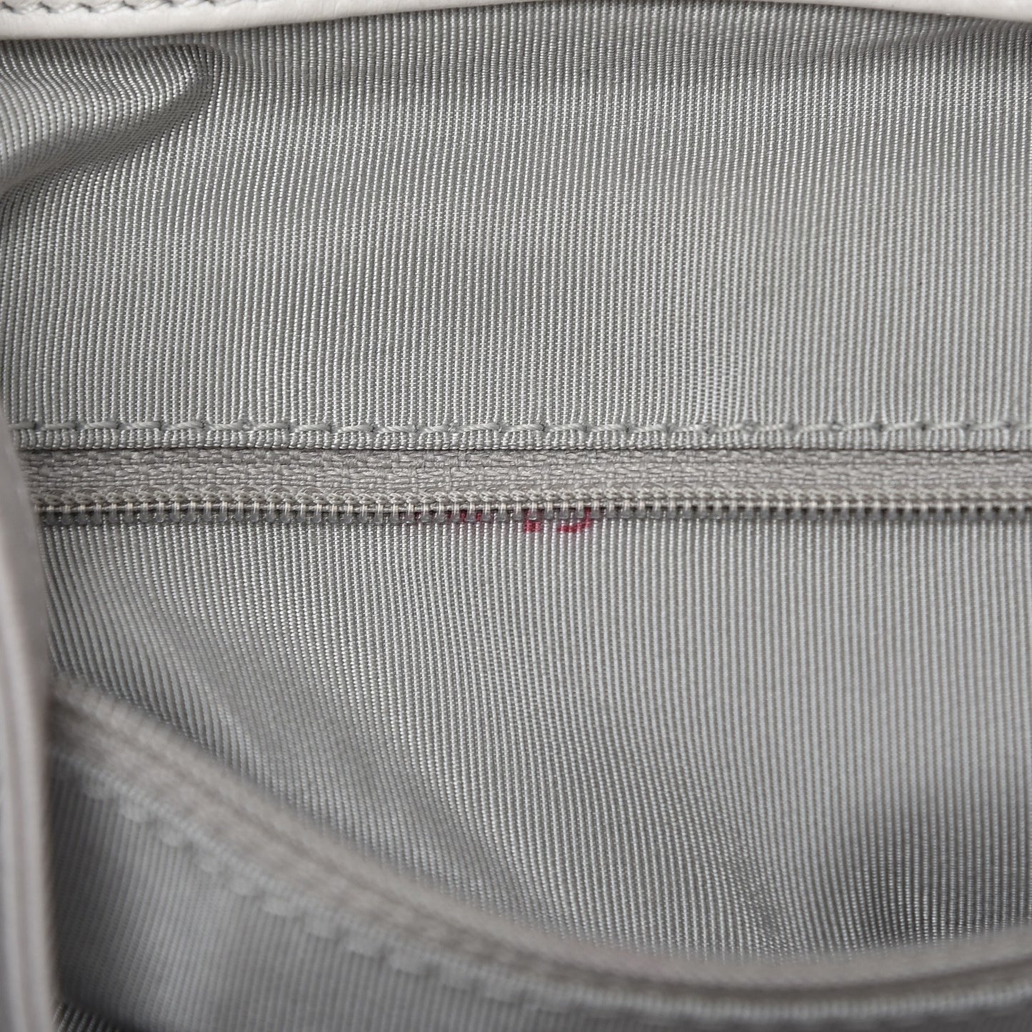 Lambskin Quilted Beijing Backpack Bag White