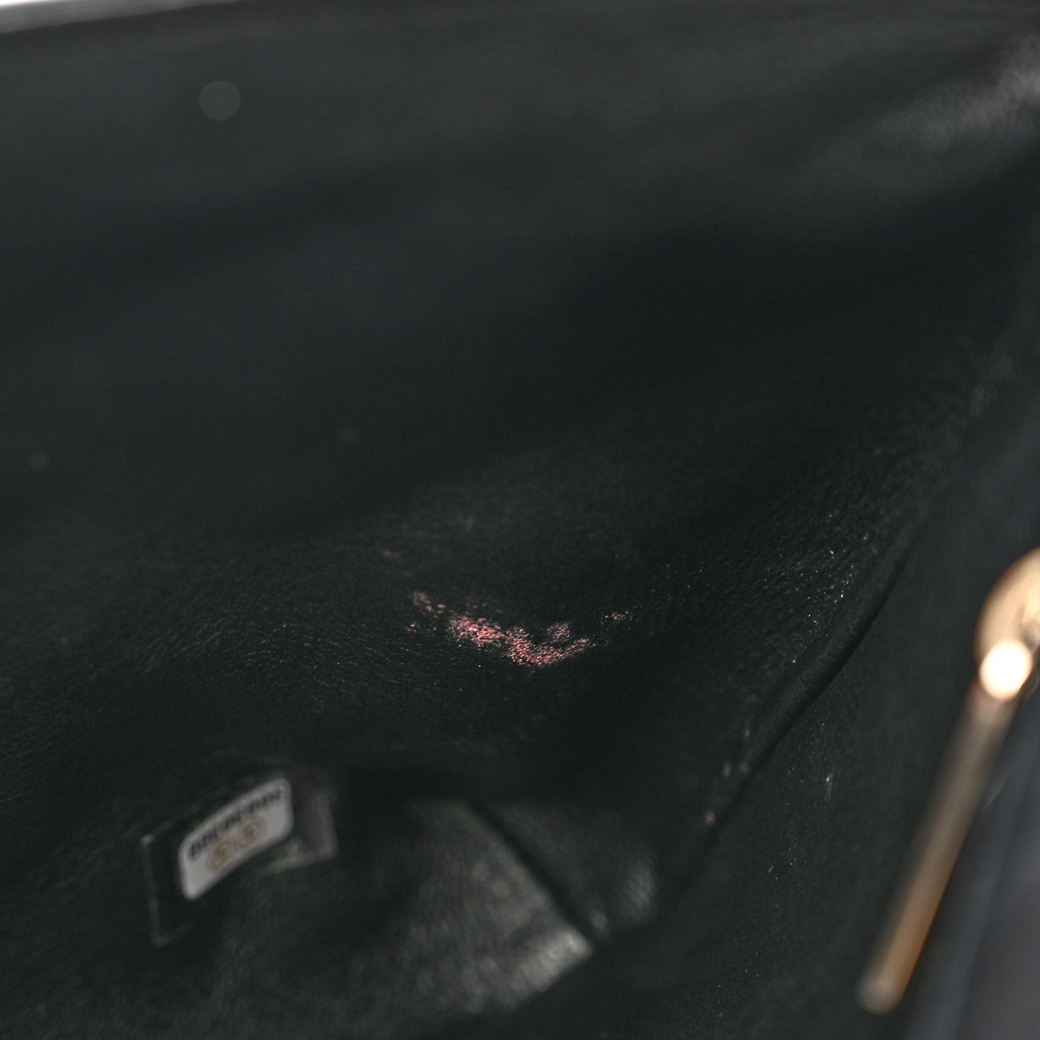 Chanel Lambskin Quilted Flap Clutch Black 8 of 9