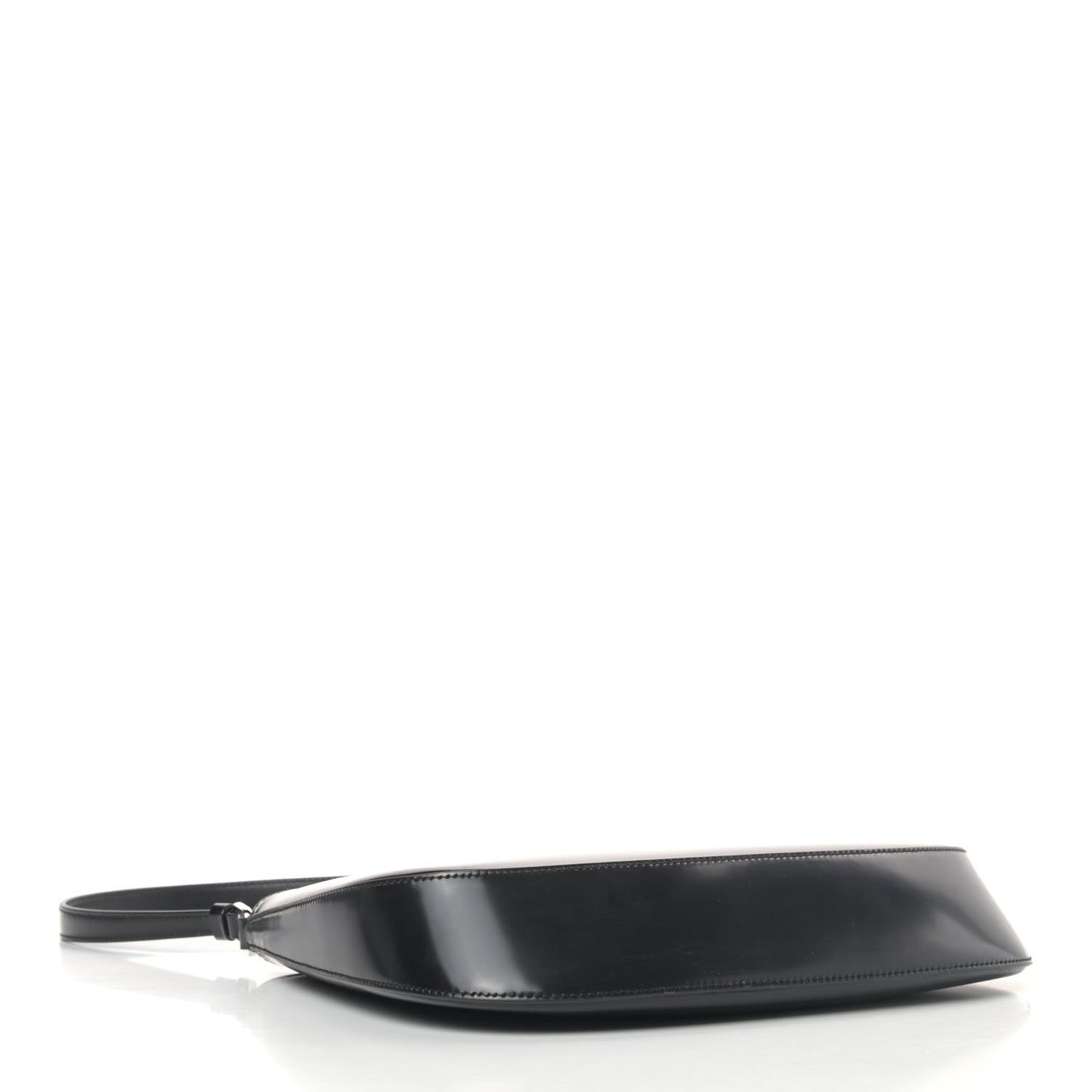 Spazzolato Cleo Shoulder Bag Black