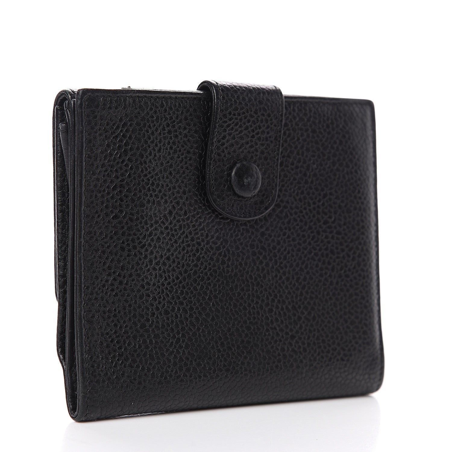 Chanel Caviar Timeless CC Compact Flap Wallet Black 2 of 10