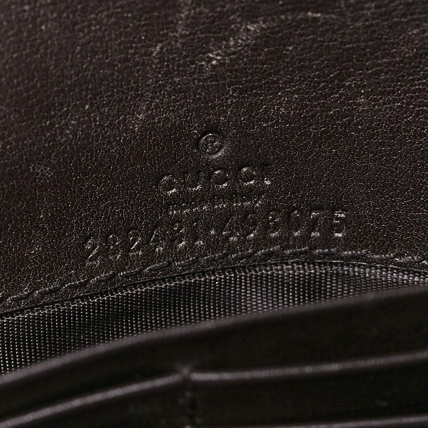 Gucci Monogram Margaux Calfskin Sukey Continental Wallet Beige Ebony Cocoa 7 of 13