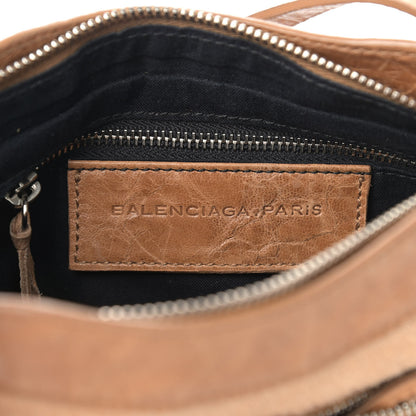 Balenciaga Chevre Pony Hair Classic Silver Hardware Shoulder Bag Camel 6 of 12
