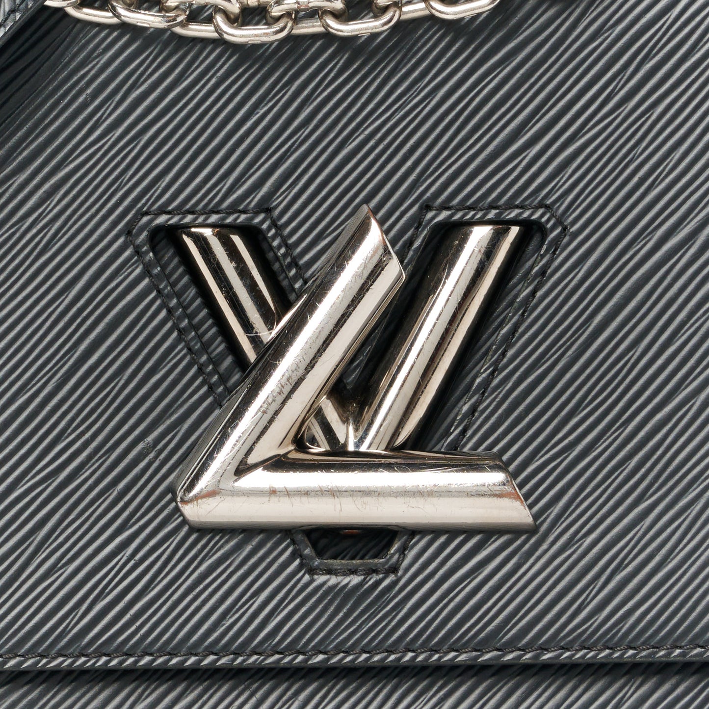 Epi Twist Shoulder Bag MM Black