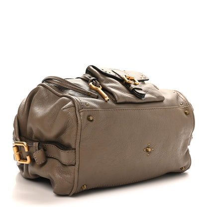 Chloe Calfskin Paddington Front Pocket Tote Souris 4 of 9