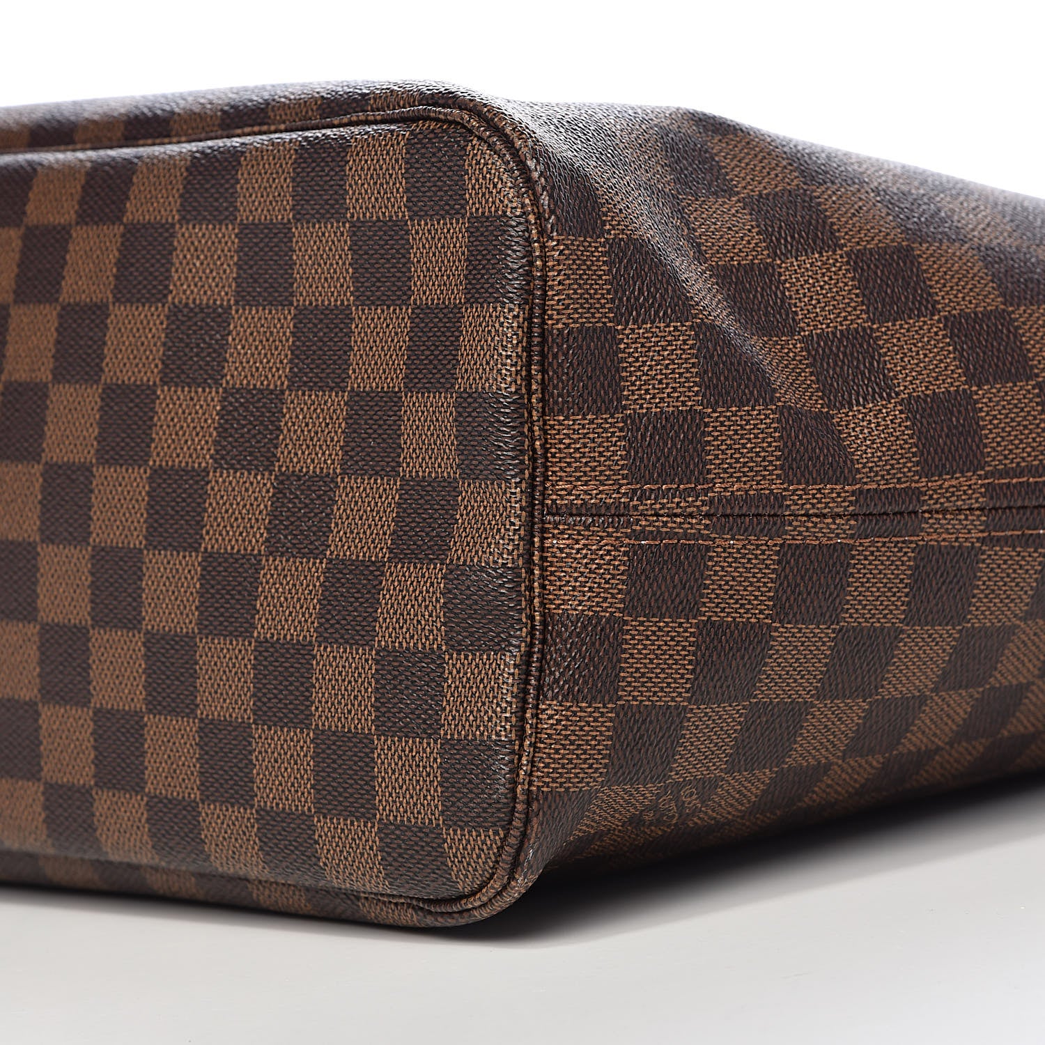 Louis Vuitton Damier Ebene Neo Neverfull MM Rose Ballerine 15 of 16