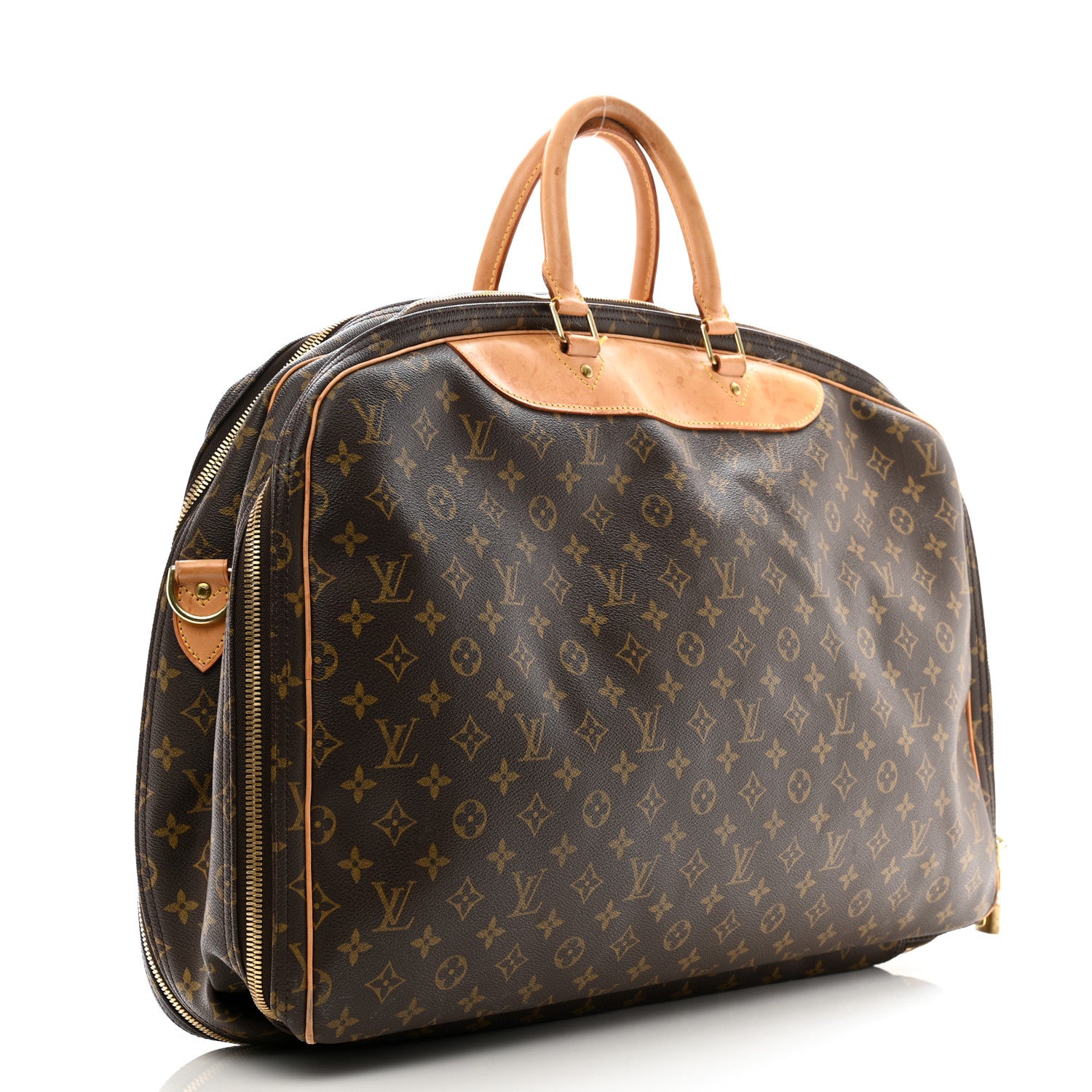 Louis Vuitton Monogram Alize 2 Compartment Luggage Travel Bag 2 of 14