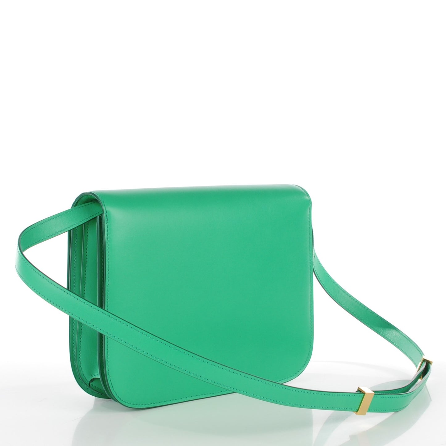 Smooth Calfskin Medium Classic Box Flap Bag Palm