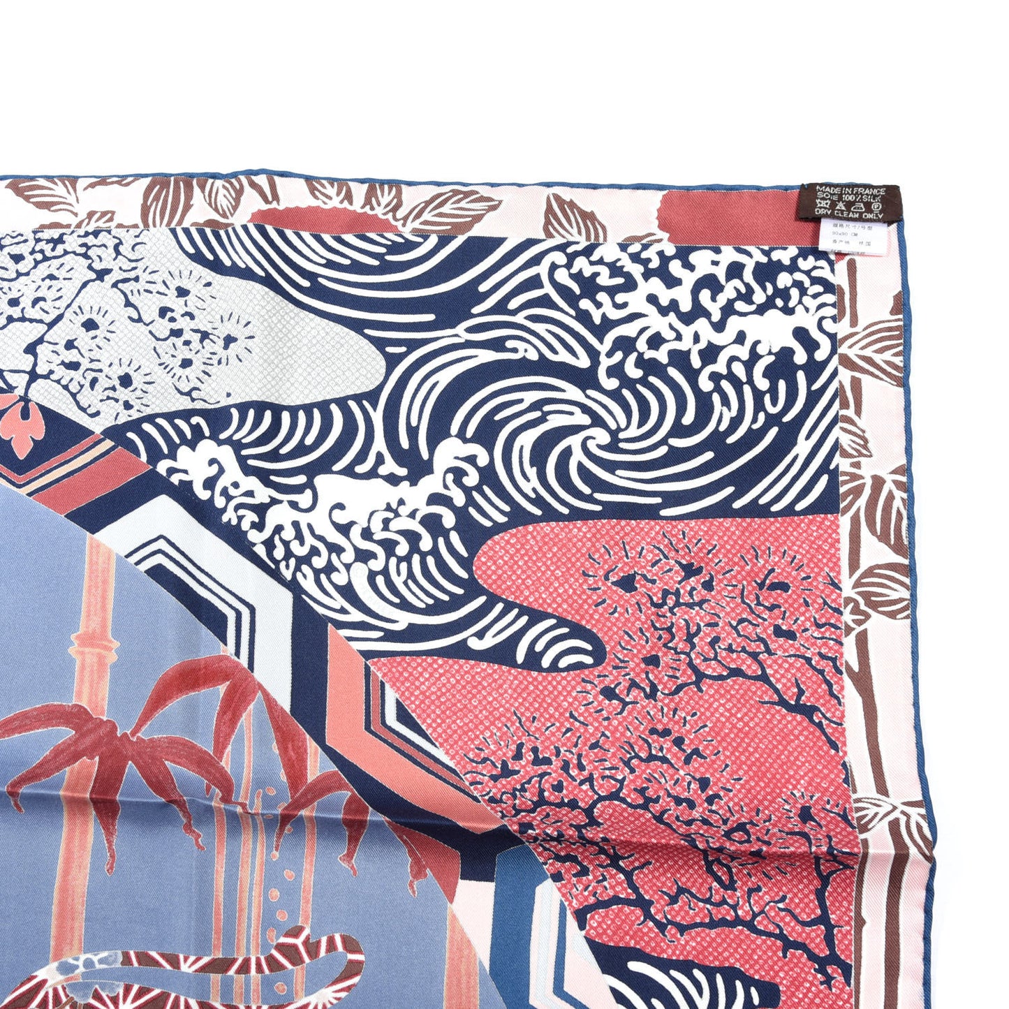 Silk Ex Libris En Monogram Kimonos Scarf 90
