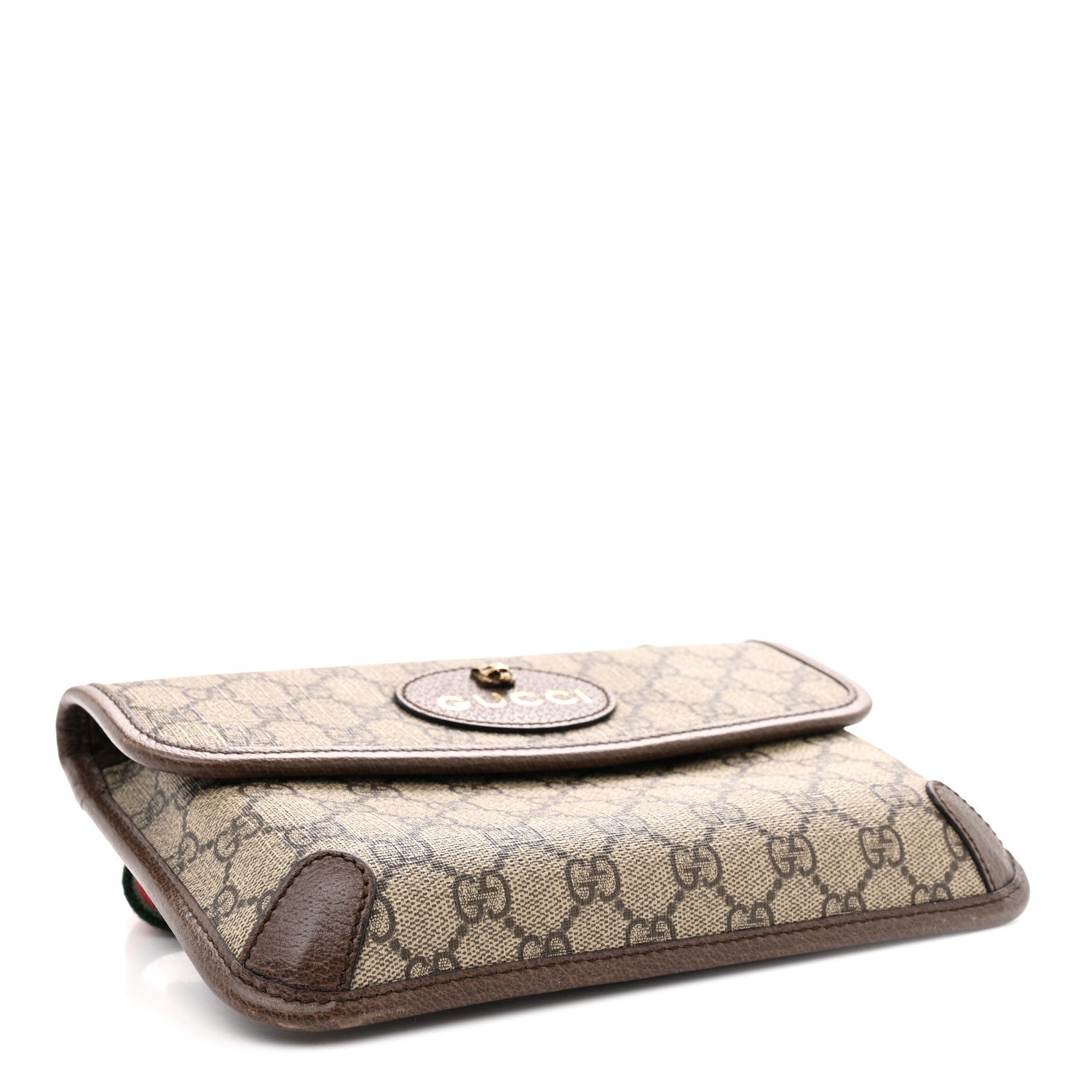 Gucci GG Supreme Monogram Neo Vintage Web Belt Bag Brown 6 of 23