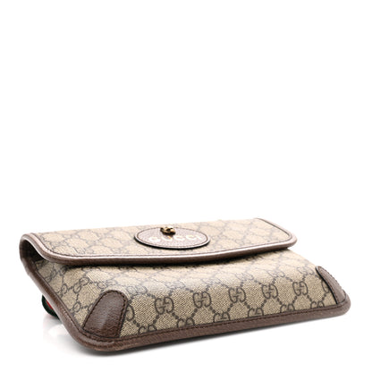 Gucci GG Supreme Monogram Neo Vintage Web Belt Bag Brown 6 of 23