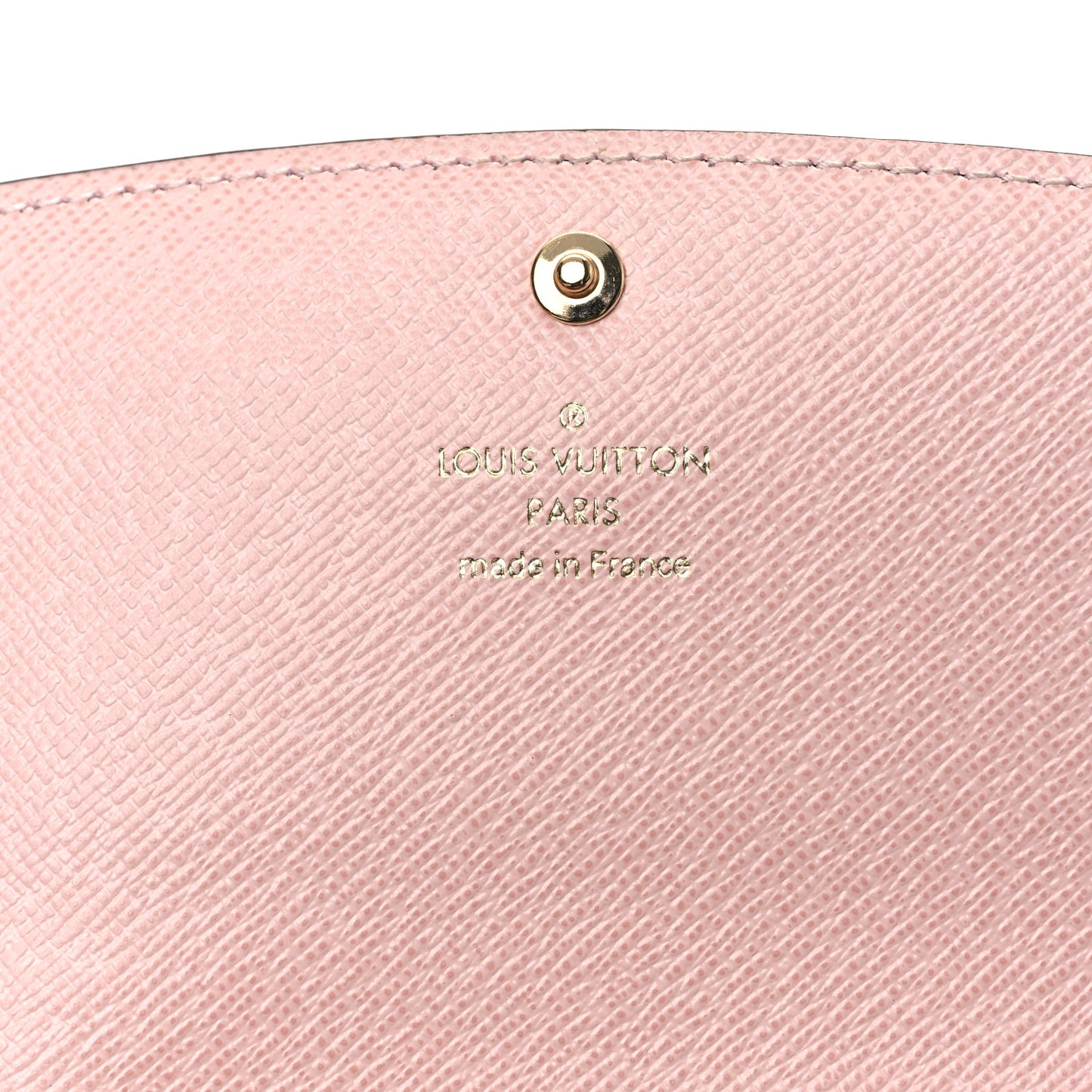 Damier Ebene Emilie Wallet Rose Ballerine