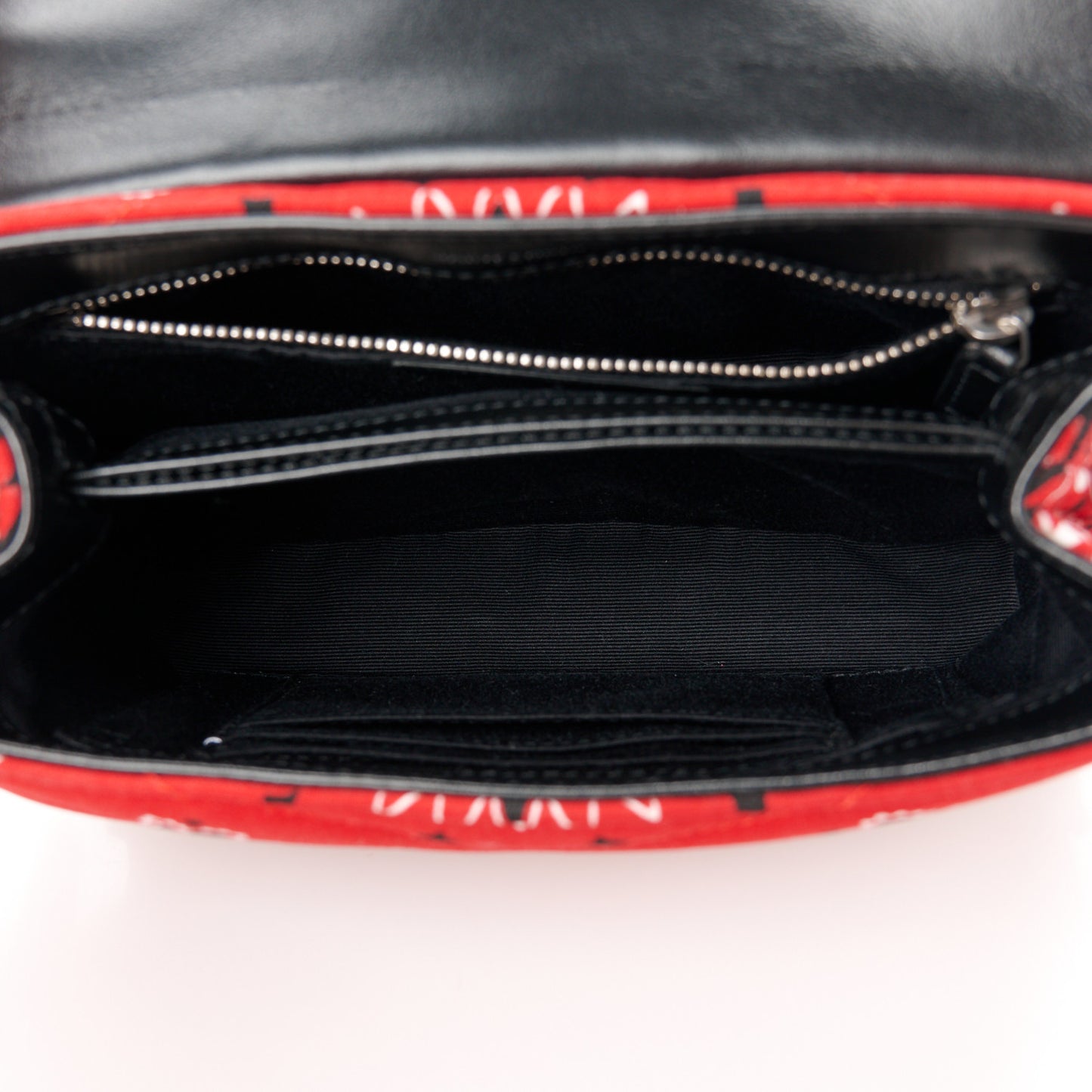 Cotton Bandana Y Quilted Monogram Toy Loulou Crossbody Bag Red